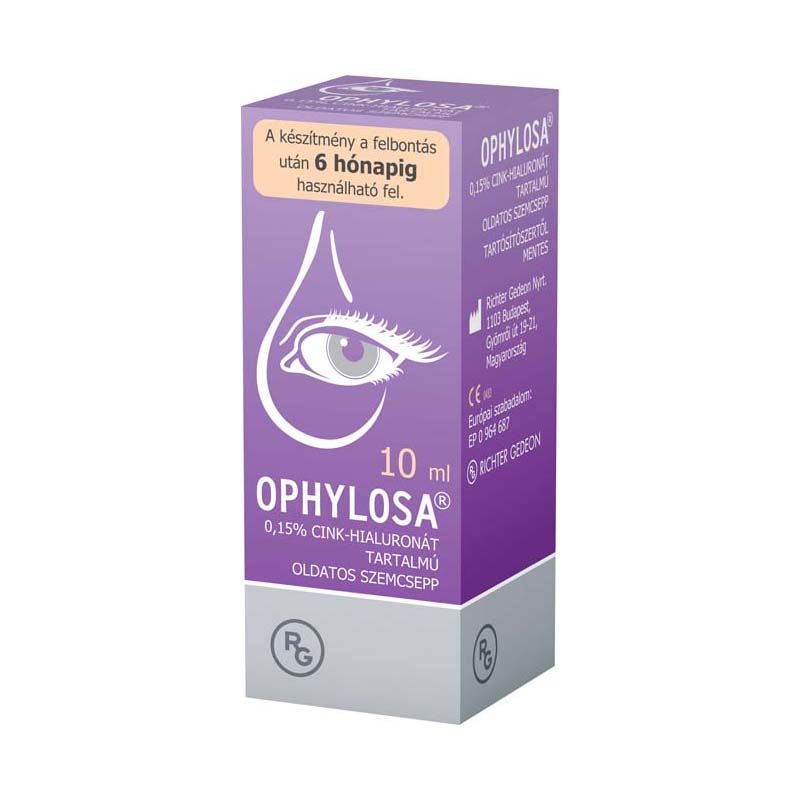 Ophylosa 0,15% oldatos szemcsepp 10ml - Simon Webpatika