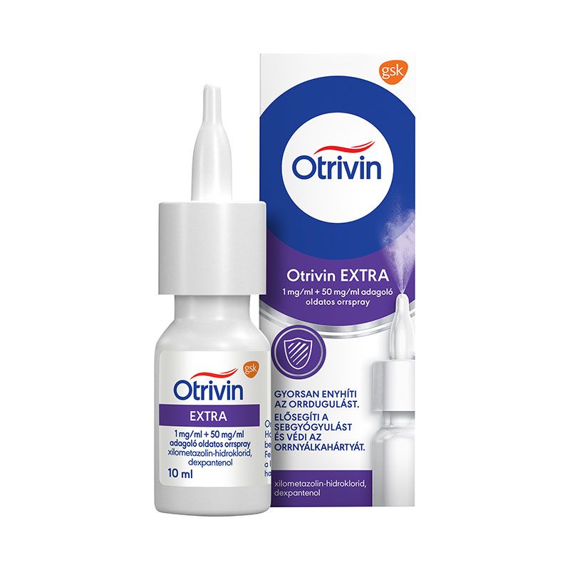 Otrivin Extra 1 mg/ml + 50 mg/ml adagoló oldatos orrspray