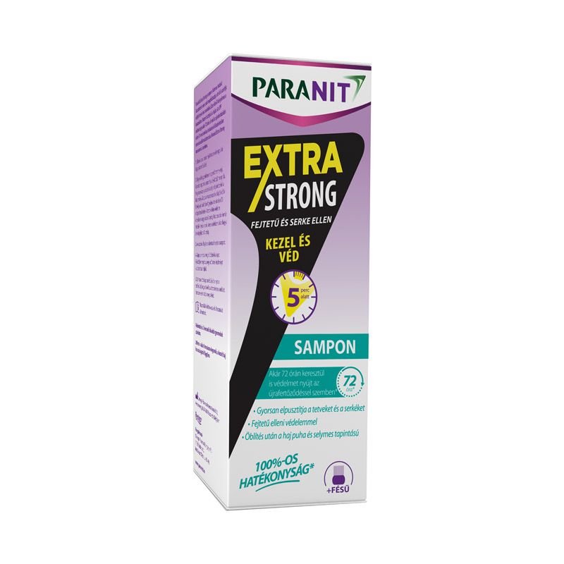 Paranit Extra Strong fejtetű kezelő sampon