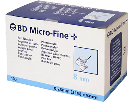 Micro-Fine Pen injekciós tű B-D 31G