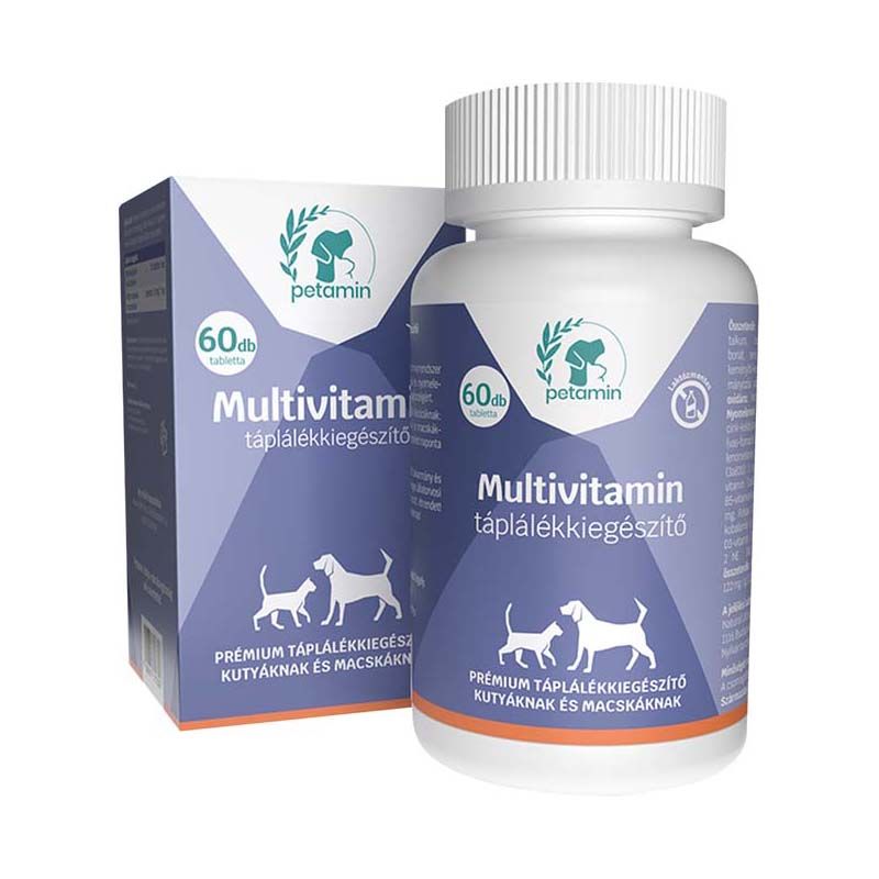 Petamin Multivitamin táplálék-kiegészítő kutyáknak és macskáknak