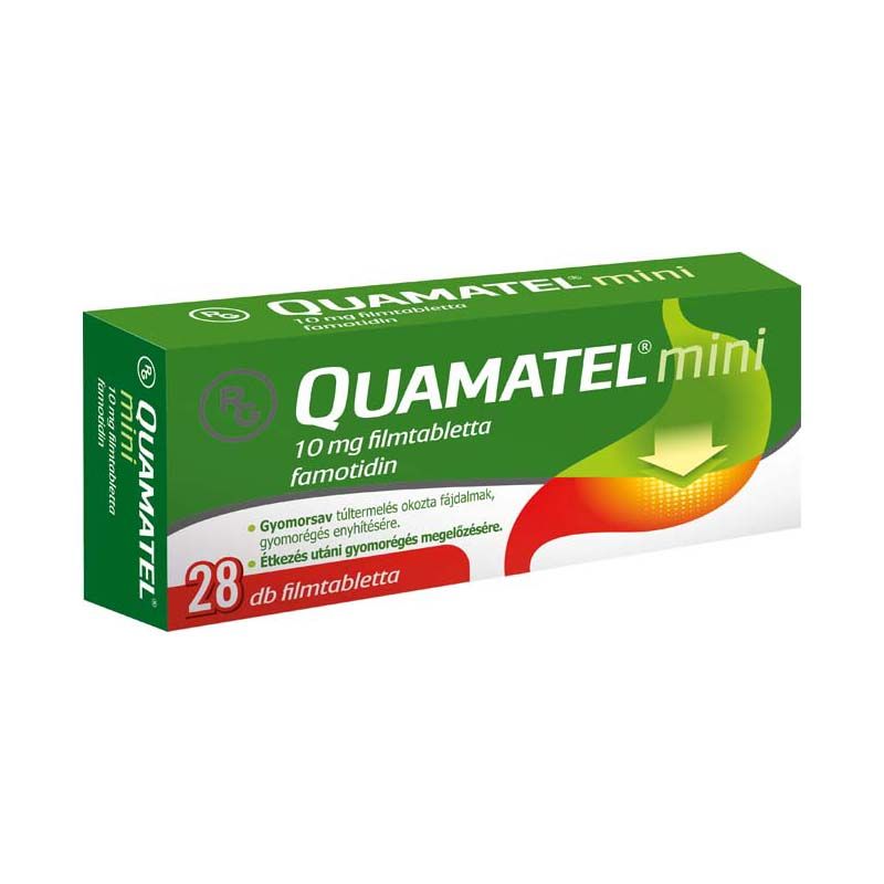 Quamatel Mini 10 mg filmtabletta