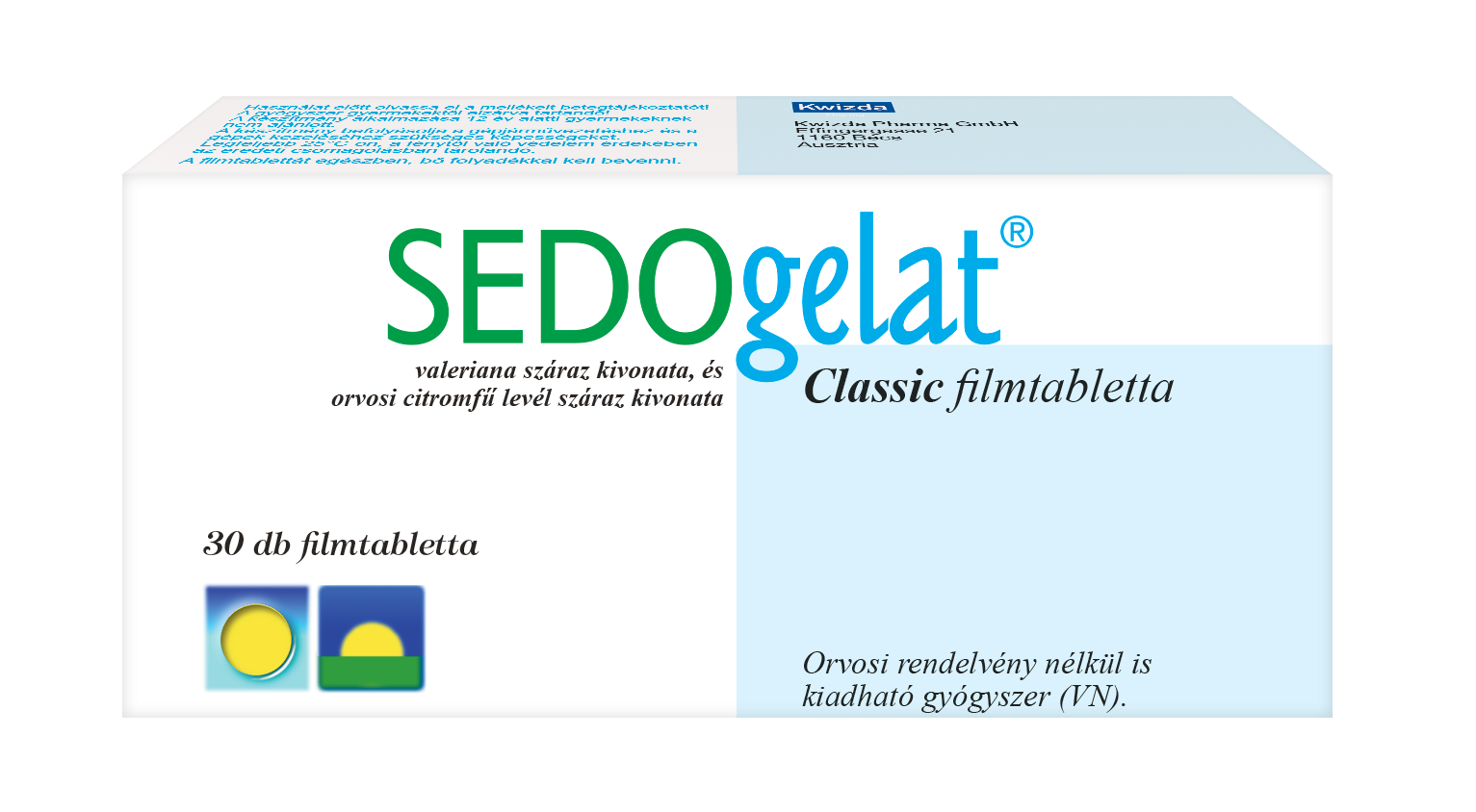 Sedogelat Classic filmtabletta /03