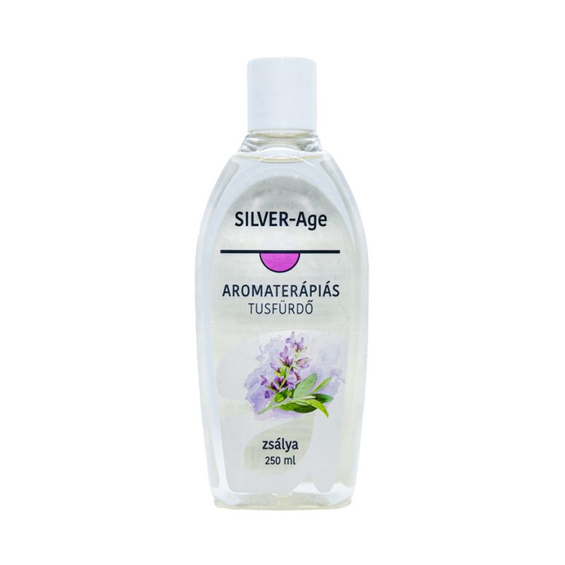 Silver-Age aromaterápiás tusfürdő Zsálya