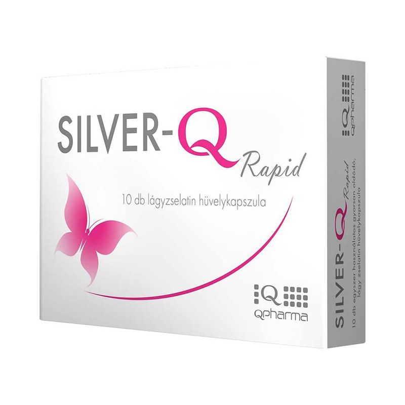 Silver-Q Rapid lágyzselatin hüvelykapszula