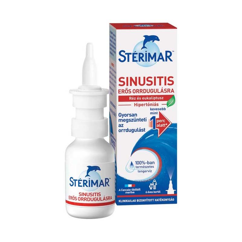 Stérimar Sinusitis orrspray erős orrdugulásra