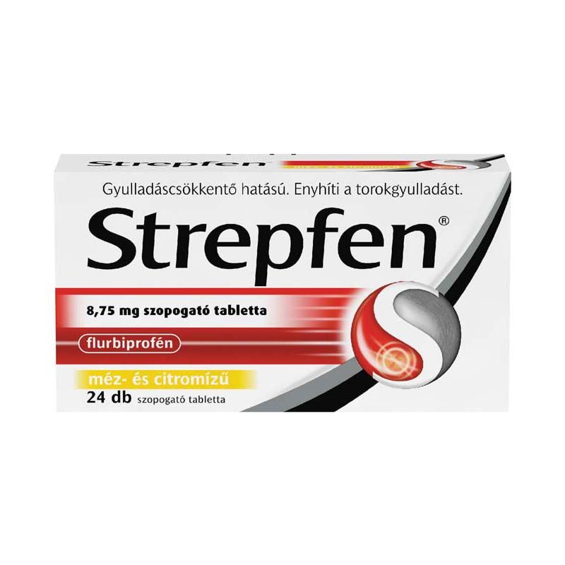 Strepfen 8,75 mg szopogató tabletta méz- és citromízű