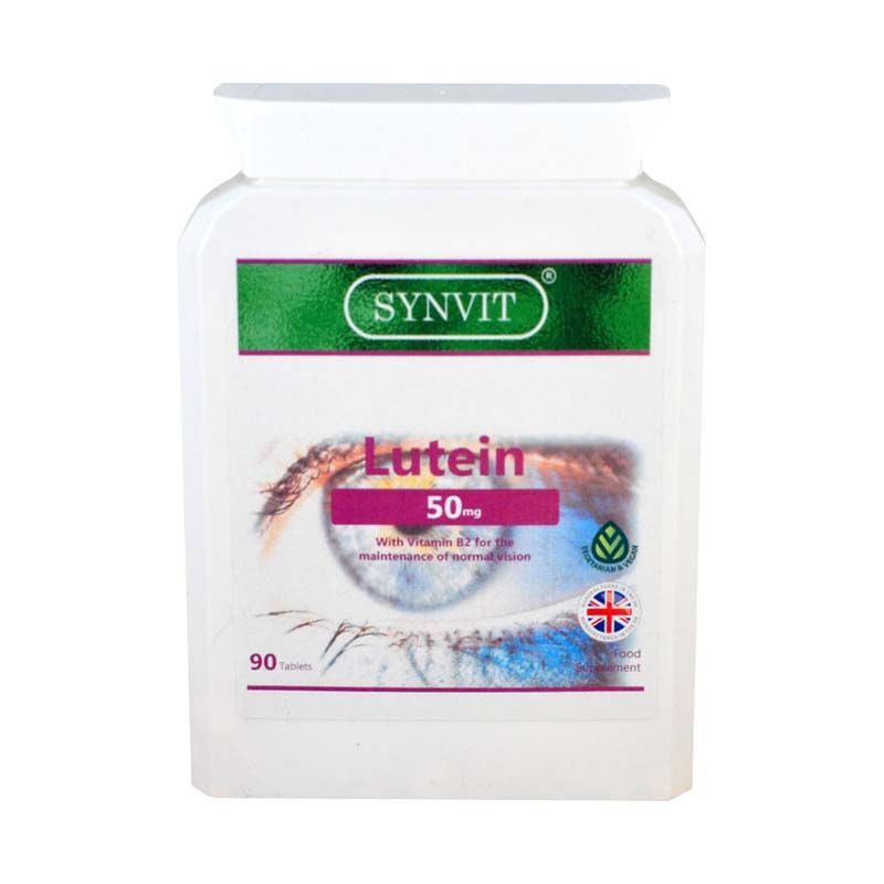 Synvit Lutein 50 mg + B2-vitamin tabletta