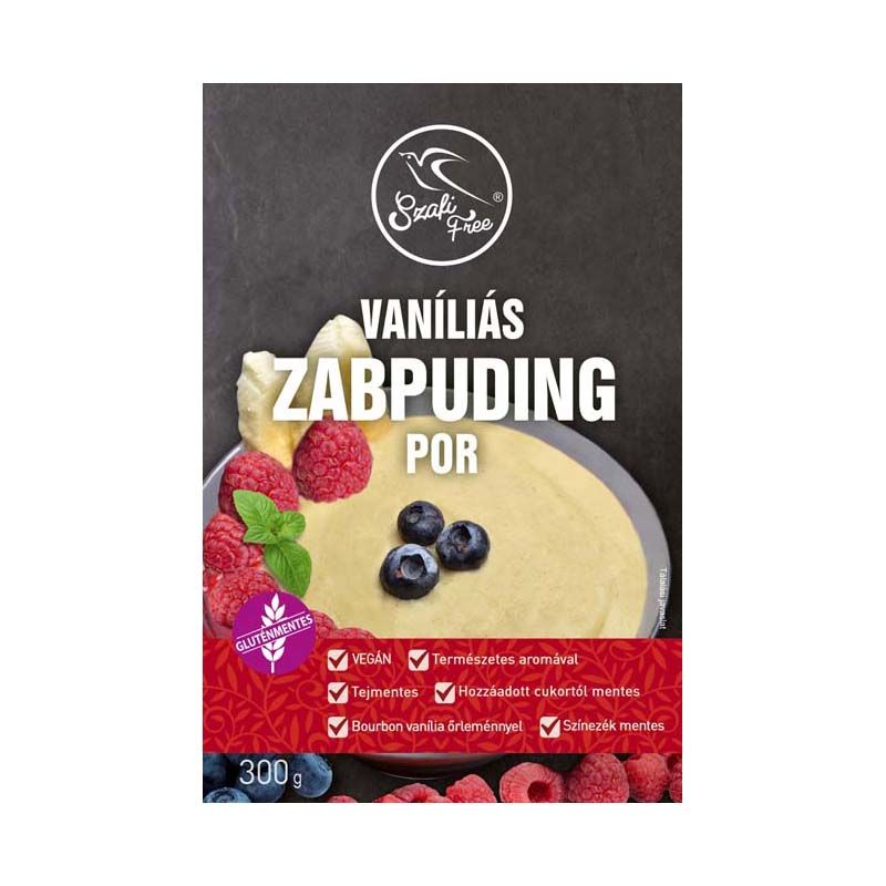 Szafi Free Zabpuding por vaníliás