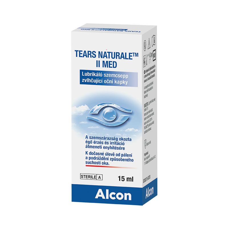 Tears Naturale II Med lubrikáló szemcsepp