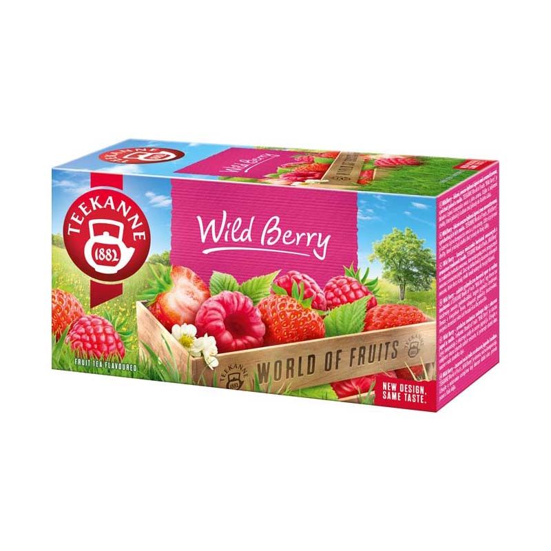 Teekanne Wild Berry gyümölcstea eperrel és málnával