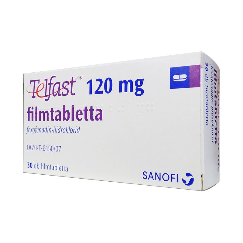 Telfast 120 mg filmtabletta