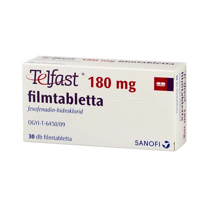 Telfast 180 mg filmtabletta