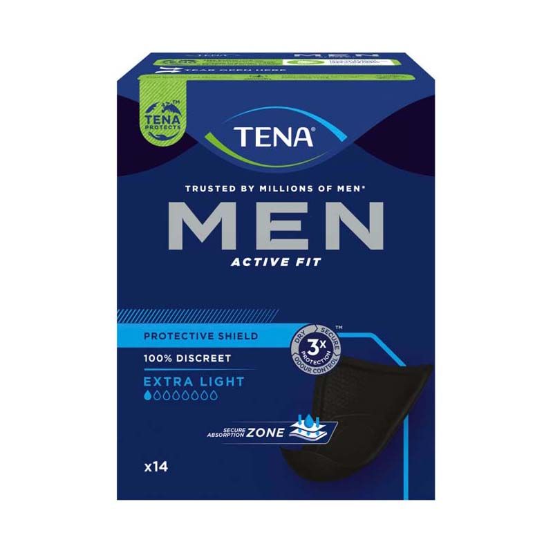 Tena Men Active Fit Protective Shield inkontinencia betét férfiaknak