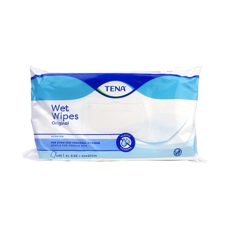 Tena Wet Wipes Original illatosított nedves törlőkendő