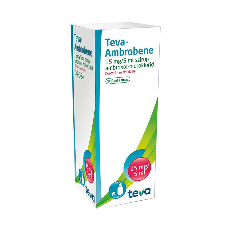 Teva-Ambrobene 15 mg/5 ml szirup (régi nevén Ambrobene)