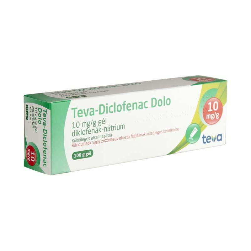 Teva-Diclofenac Dolo 10 mg/g gél