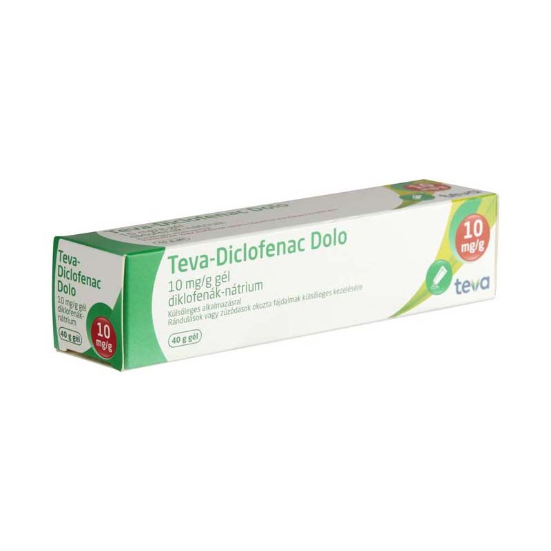 Teva-Diclofenac Dolo 10 mg/g gél