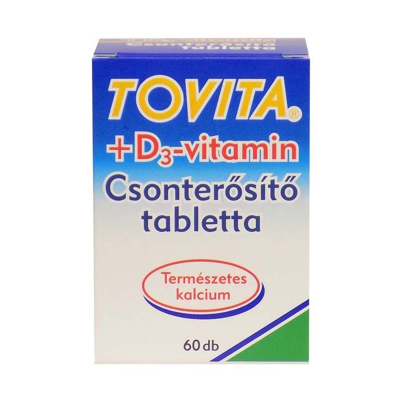 Tovita + D3-vitamin csonterősítő tabletta