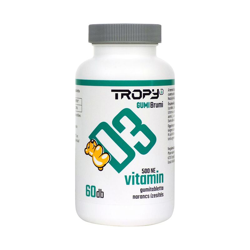Tropy Gumi-Brumi D3-vitamin gumitabletta