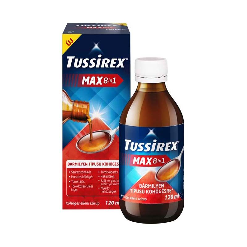 Tussirex Max 8in1 szirup