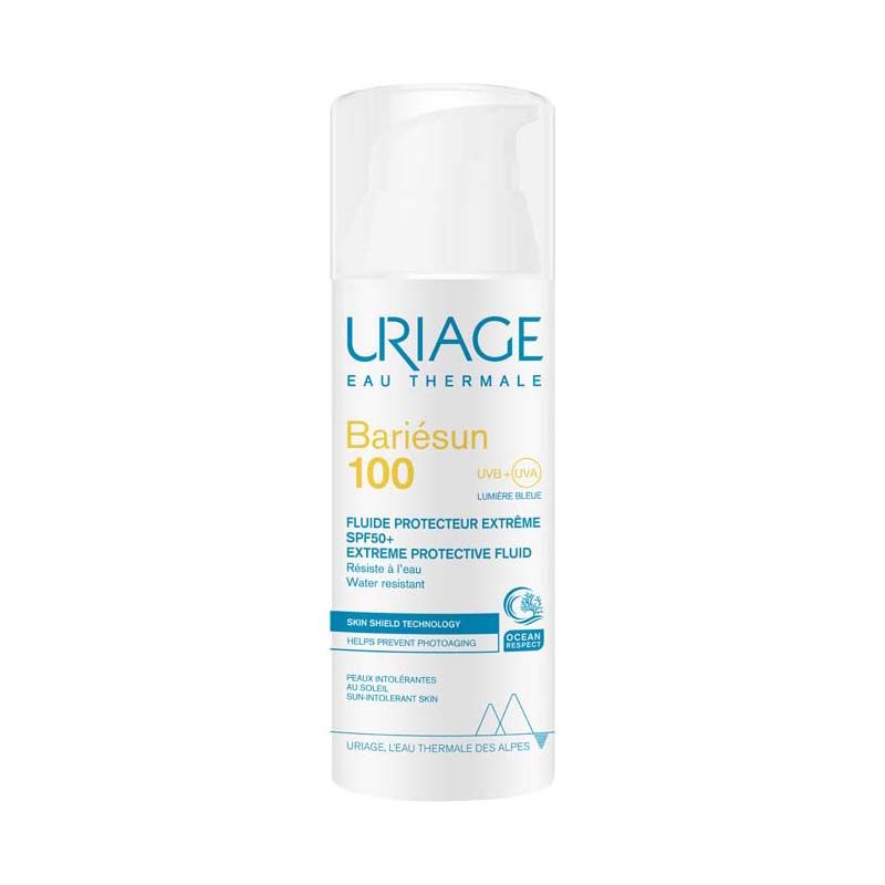 Uriage Bariésun 100 extra erős fényvédő fluid SPF50+