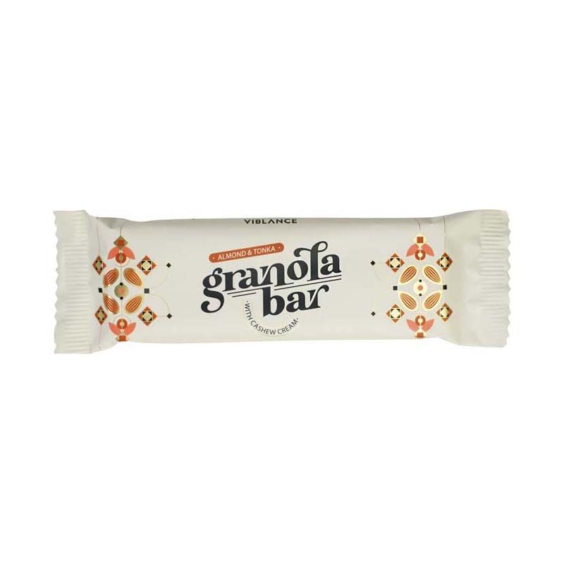 Viblance gluténmentes granola szelet mandulával és tonkababbal