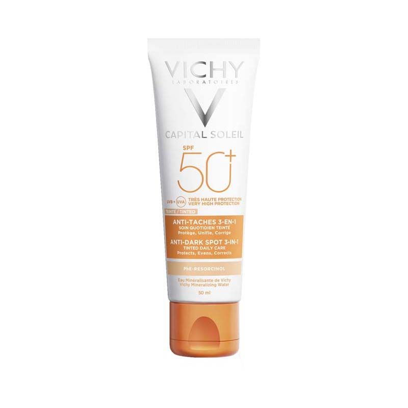 Vichy Capital Soleil színezett napvédő krém barna foltok ellen SPF 50+