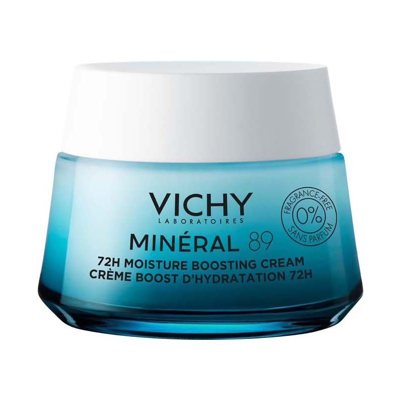 Vichy Mineral 89 72H hidratáló arckrém illatmentes