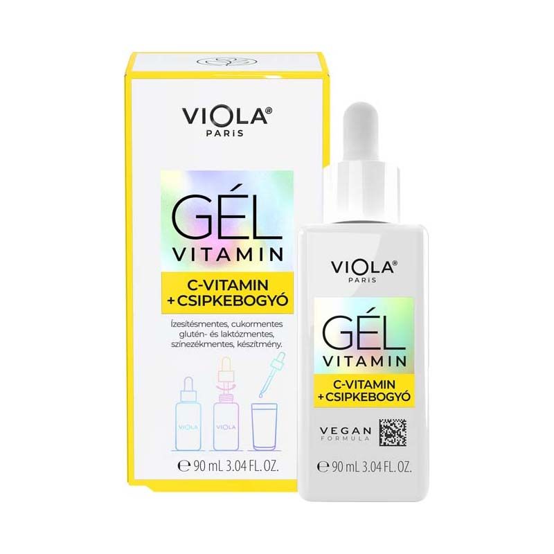 Viola C-vitamin + Csipkebogyó étrend-kiegészítő gél