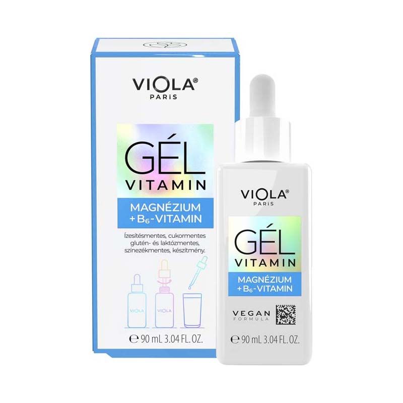 Viola Magnézium + B6-vitamin étrend-kiegészítő gél