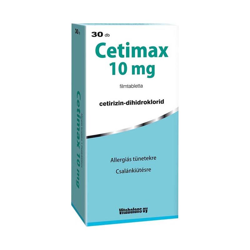 Cetimax 10 mg filmtabletta