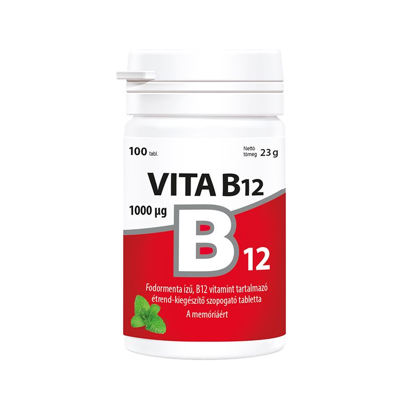 Vitabalans Vita B12 1000 mcg rágótabletta
