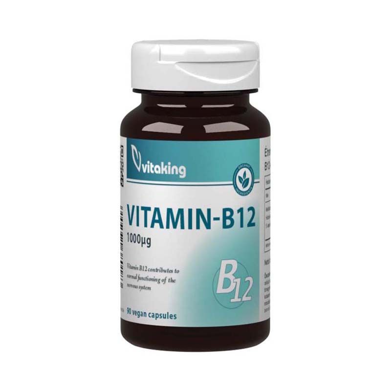 Vitaking B12-vitamin 1000 mcg kapszula