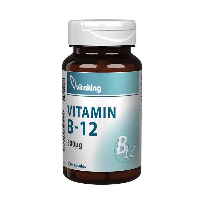 Vitaking B12-vitamin 500 mcg kapszula