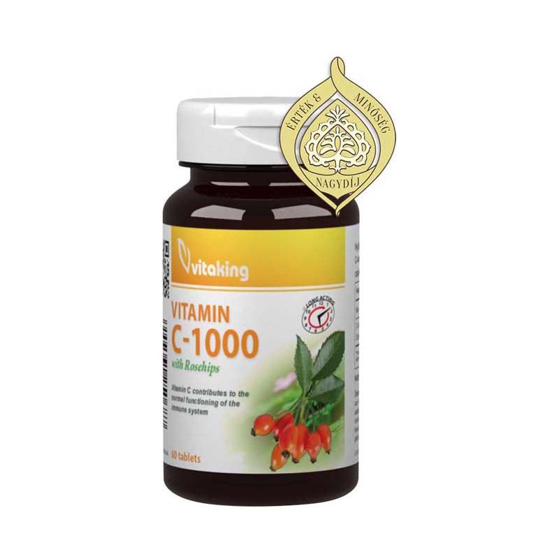 Vitaking C-vitamin 1000 mg elnyújtott felszívódású