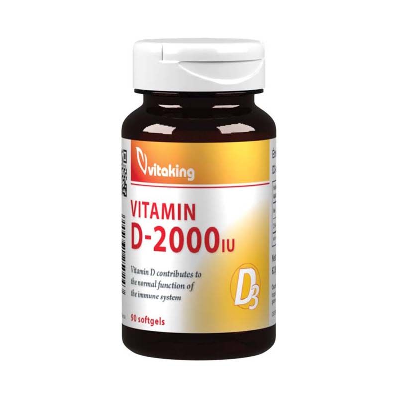Vitaking D-vitamin 2000NE kapszula