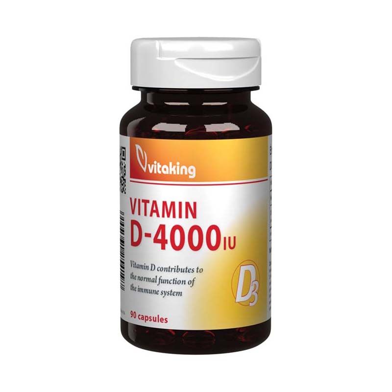 Vitaking D-vitamin 4000NE kapszula