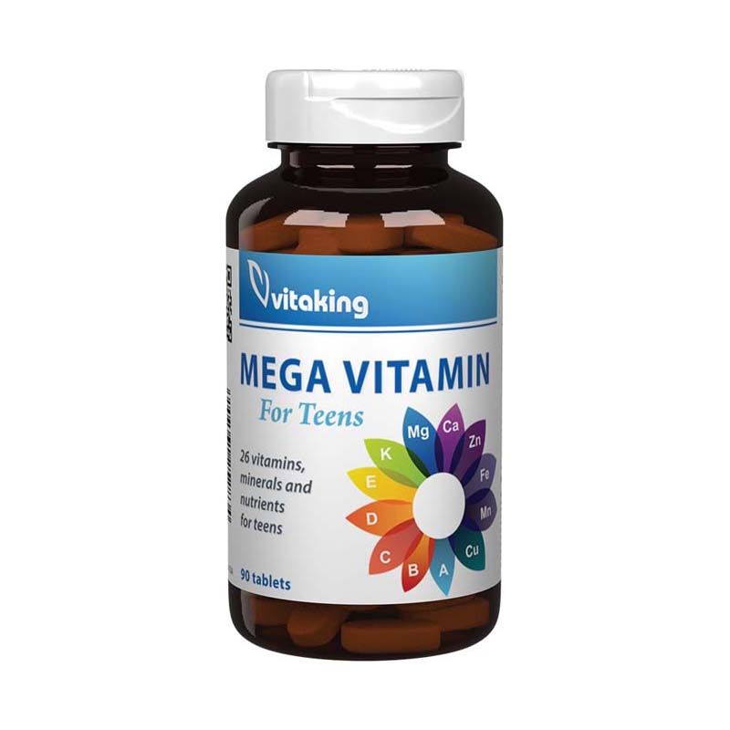 Vitaking Mega Vitamin for Teens tabletta tiniknek