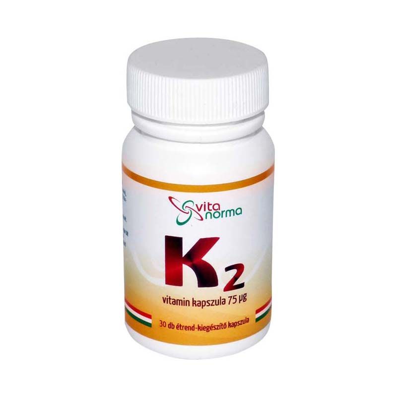 Vitanorma K2-vitamin 75 mcg kapszula