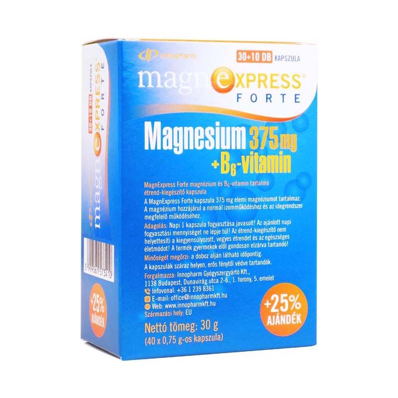 Innopharm MagnExpress Forte 375 mg kapszula
