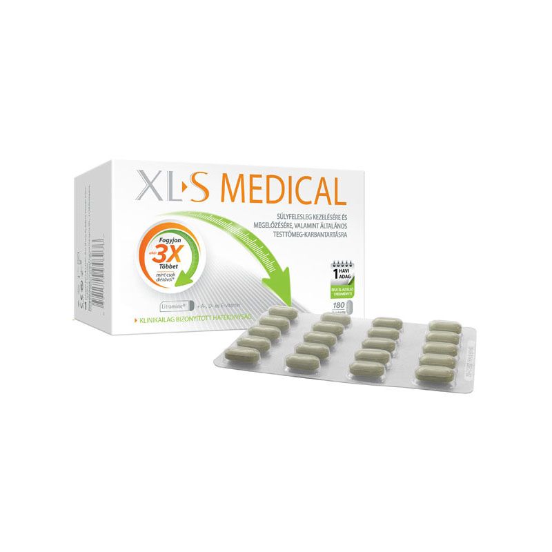 XL-S Medical testsúly csökkentő tabletta db mindössze Ft-ért az Egészségboltban!