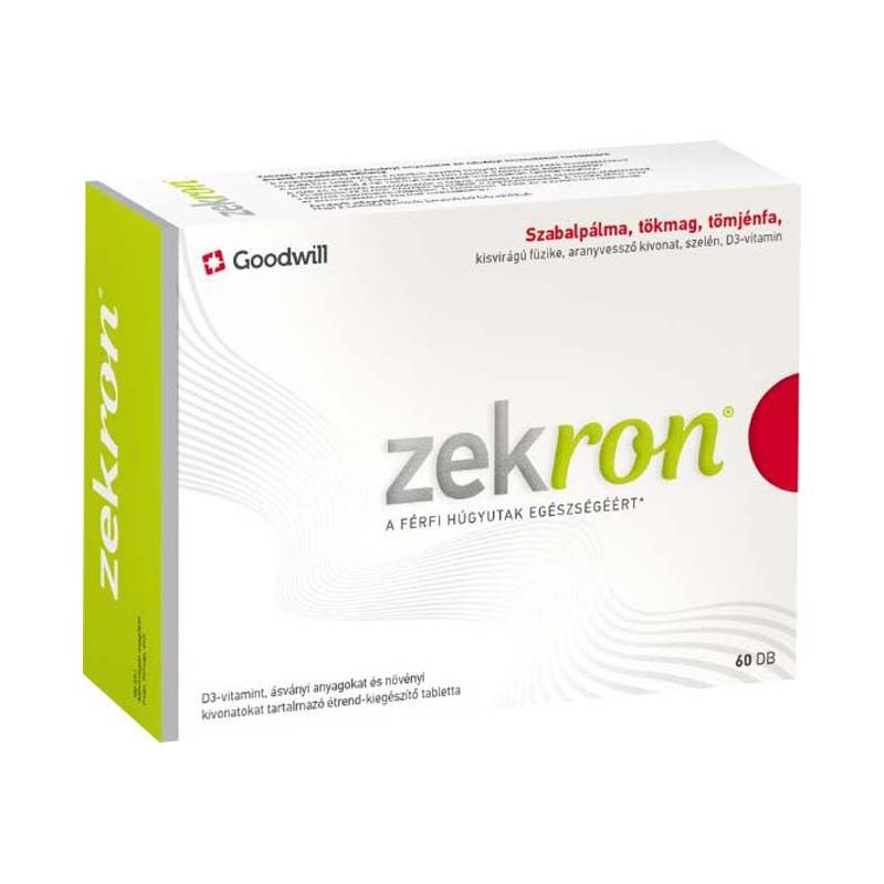 Zekron étrend-kiegészítő tabletta