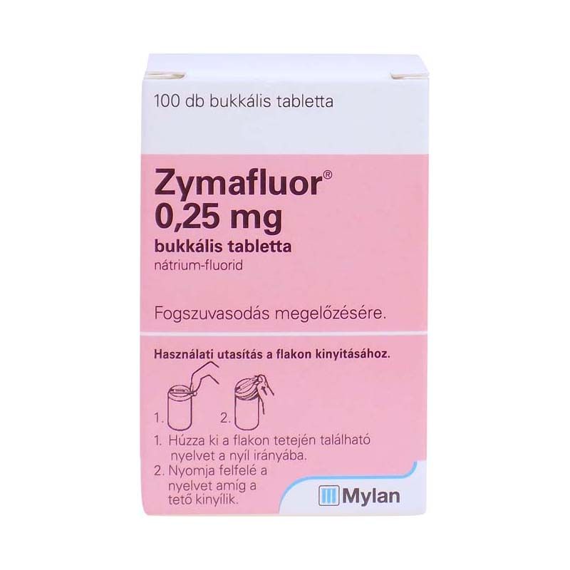 Zymafluor 0,25 mg bukkális tabletta