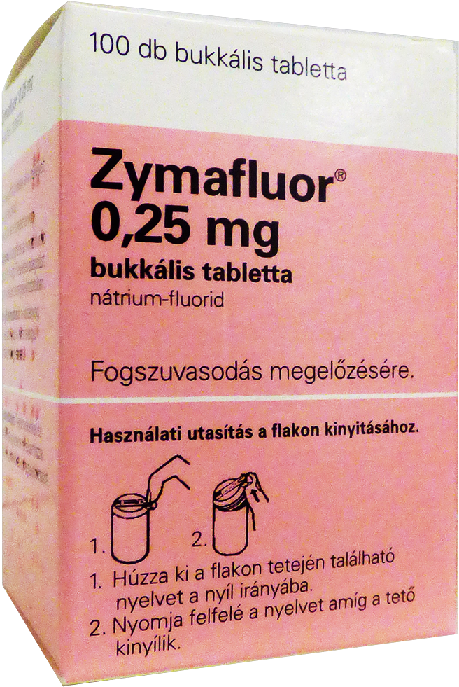 Zymafluor  1/4 mg bukkális tabletta