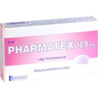 Pharmatex  18,9 mg lágy hüvelykapszula