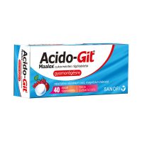 Acido-GIT Maalox cukormentes rágótabletta (Pingvin Product)