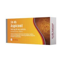 Aspicont 500 mg/50 mg tabletta