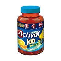 Actival Kid gumivitamin Omega-3 Gumitabletta cukormentes