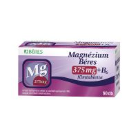 Béres Magnézium 375 mg + B6 filmtabletta 